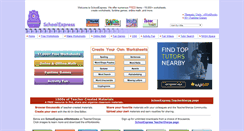 Desktop Screenshot of freeworksheets.com